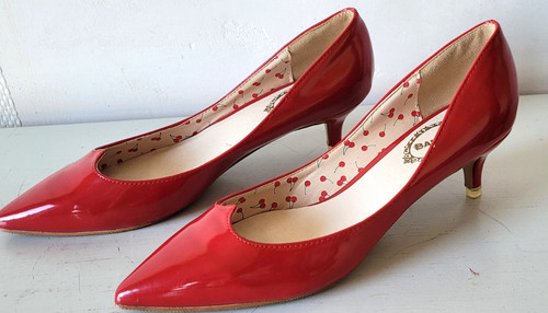 Escarpins rouges vernis banned - rouges,