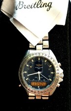 Superbe BREITLING HOMME modèle PLUTON réf A51038 1990 Bracelet "Professionnel"