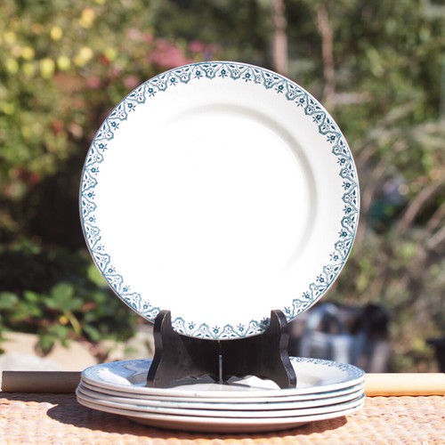 Ensemble assiettes plates - de, 6