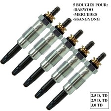 5 Bougies de préchauffage