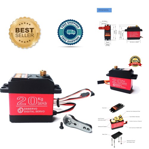 Lightweight 20kg digital servo - lightweight,