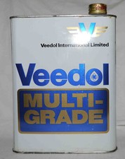 Ancien bidon huile plein