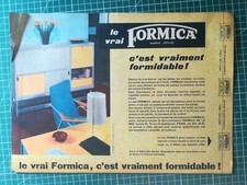 683 PUBLICITE ANCIENNE 1950 Meubles Formica dos provençale Faure - Sirop Rami