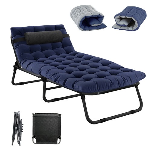 Folding outdoor chaise - outdoor, lounge