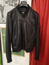 French Chic Daytona Men's Lamb Leather Jacket Size L ( EU 52 )