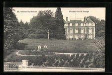 CPA Deville-les-Rouen, Chateau de M. Dauge 