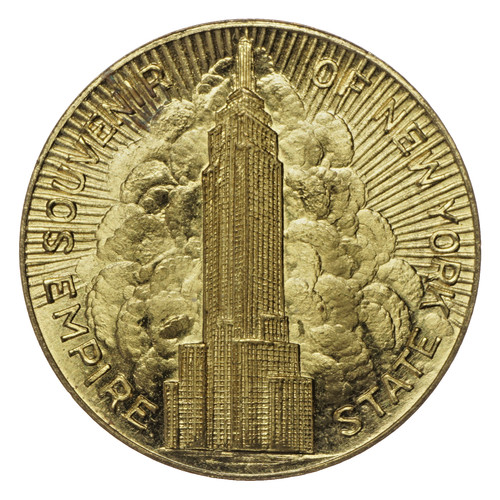 Medal empire state building - medal,
