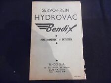BENDIX – Fonctionnement et