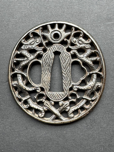 Tsuba garde sabre japonais - tsuba,