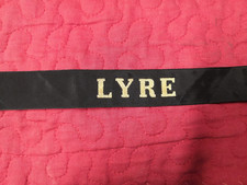 ruban légendé lyre