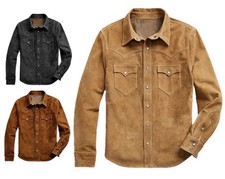 Veste camionneur en cuir