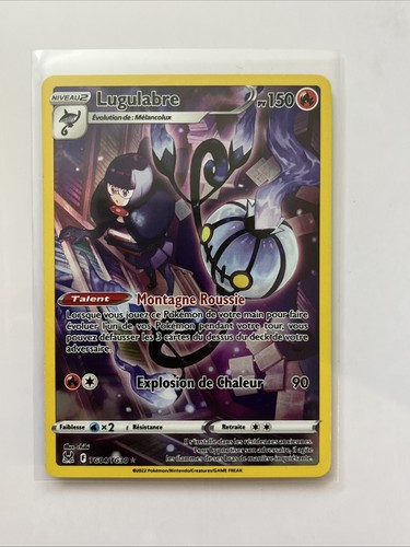 Carte pokémon lugulabre - carte,