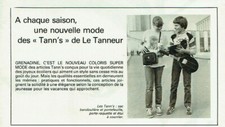 publicité Advertising 0621 1981 cartable sac Tann's de le Tanneur maroquinerie