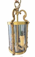 LANTERNE EN BRONZE Doré
