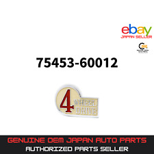 Emblème 4x4 quart arrière d'origine Toyota Land Cruiser BJ40 FJ40 1970-1978