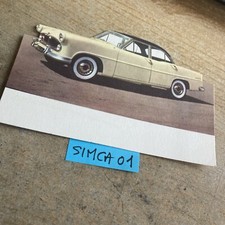 Simca Vedette automobile ancien catalogue prospectus cartonné collection