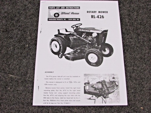 1965 wheel horse - wheel,