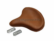 Indian Chief Scout Militaire Civil Cuir Tan Siège Custom Chopper Bobber