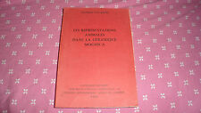 LES REPRÉSENTATIONS ANIMALES