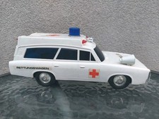 Jouet ancien ambulance voiture bump and go fabriqué au Japon à piles