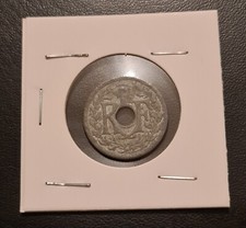 TRES RARE MONNAIE DE 10 CENTIMES LINDAUEUR DE 1941 EN ZINC @ TRES RARE