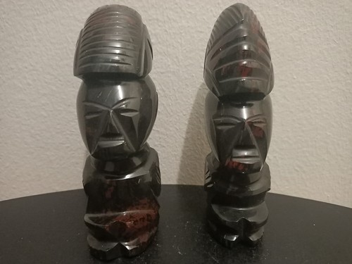 Statues obsidienne maya - statues,