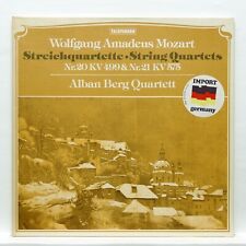 ALBAN BERG QUARTET - MOZART string quartets nos.20 & 21 TELEFUNKEN LP NM