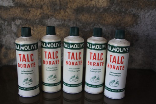 Boite talc borate palmolive - talc,