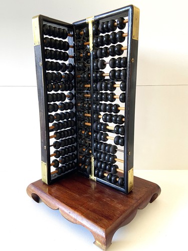 Ancien boulier traditionnel - boulier,