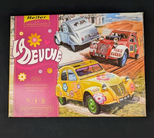 Heller deuche citroën 2cv - deuche,