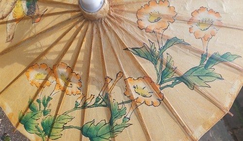 Vintage ombrelle japonaise - vintage,