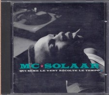 CD ALBUM : MC SOLAAR : QUI SEME LE VENT RECOLTE LE TEMPO (1991)