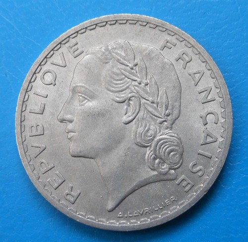 Francs lavrillier 1952 - 5,