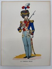 Le Tambour Major. Imagerie Pellerin Épinal. Super état !