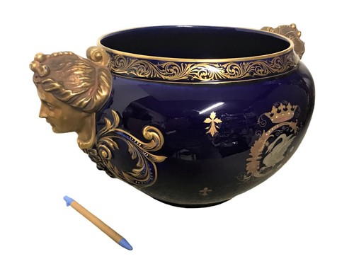 Cache pot faience - faience, de