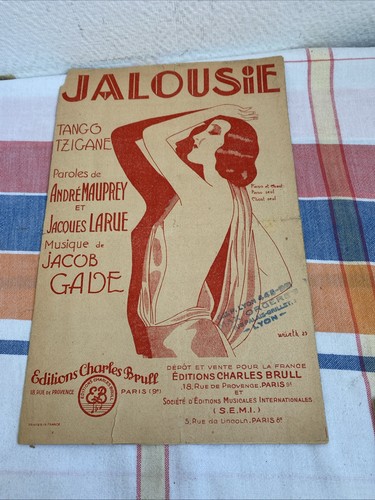 Ancienne partition chanson - ancienne,