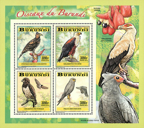 Stamps burundi 2014 perf - burundi,