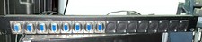 PATCH RACK 19  - 8  X switchcraft db9 femelle / femelle + cable moxa