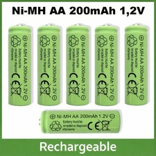 6x Aa Nimh 200 MAH 1,2 V