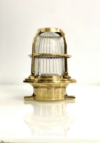 Ancienne lampe cloison - , en