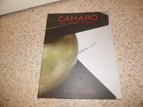 2006 catalogue vente camard - vente,