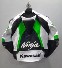 Veste de course moto Kawasaki Ninja en cuir | Équipement de sport de...