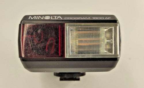Flash minolta program 1800 - flash, af