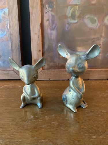 Vintage brass animal sculpture - vintage,