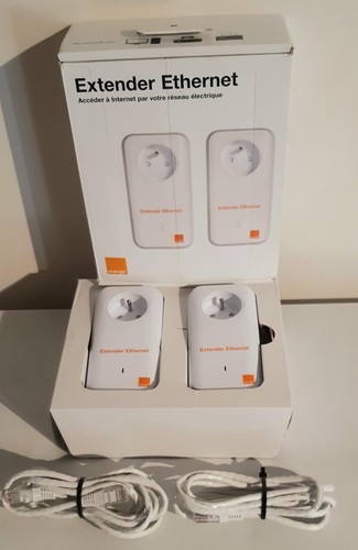 Cpl extender ethernet - ethernet, orange