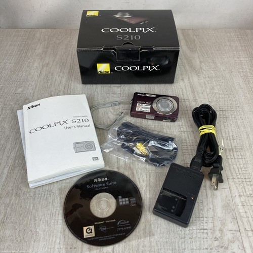 Nikon coolpix s210 0mp - nikon,
