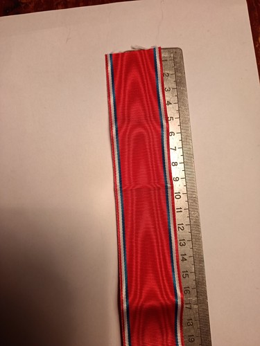 Ruban médaille commémorative