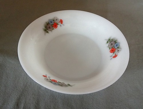 Plat rond creux arcopal - creux,