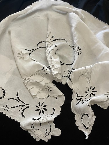 Ancienne bordure broderie - bordure,
