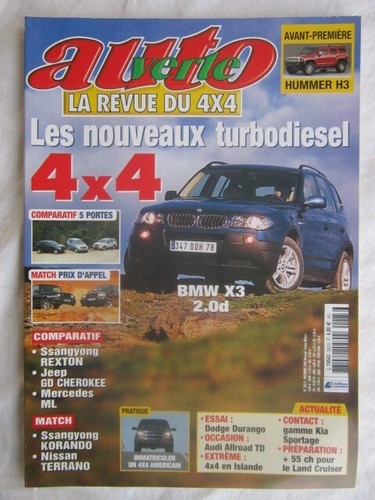 Auto verte 4x4 - , /bmw
